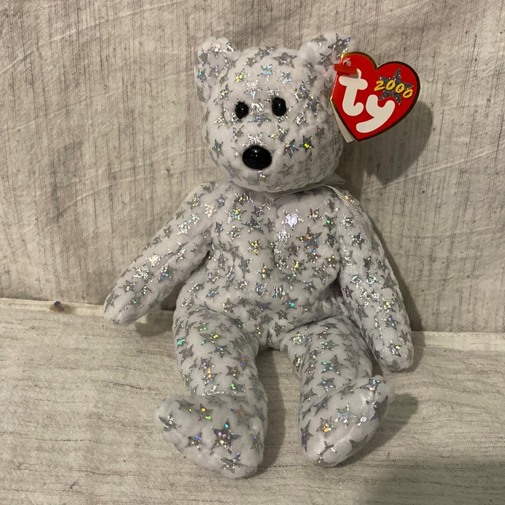 TY Beanie Baby “The Beginning” the Bear Plush! (8.5 inch)